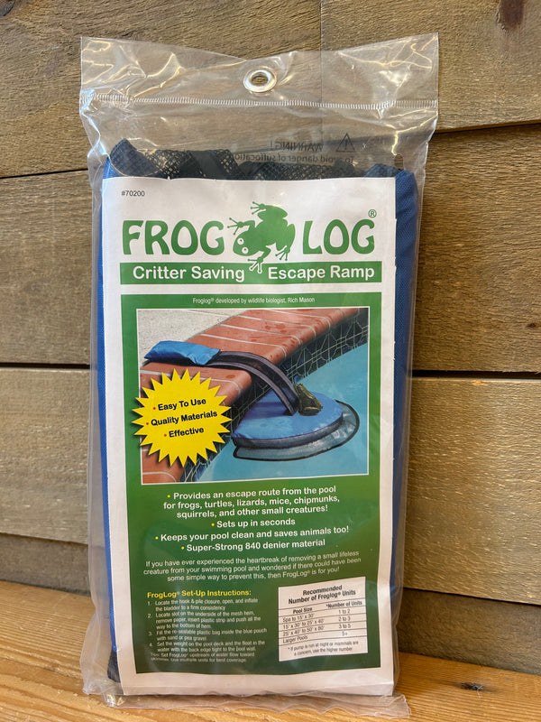 Frog Log - Critter Saving Escape Ramp