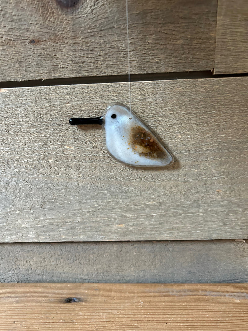 The Glass Bakery - Hanging Sandpiper