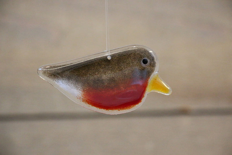 The Glass Bakery - Hanging Robin - Chick