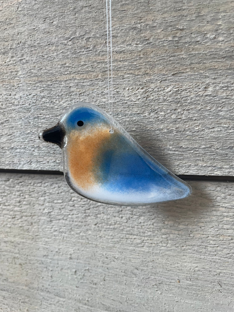 The Glass Bakery - Hanging Bluebird - Chick