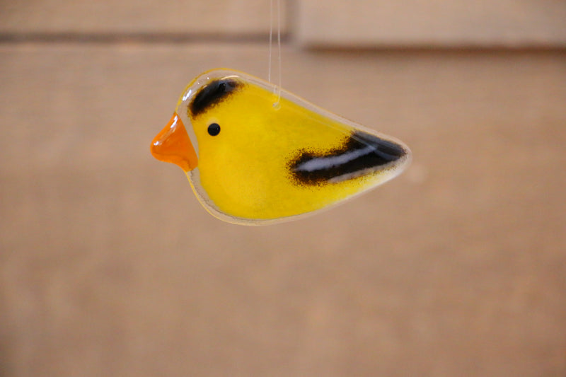 The Glass Bakery - Hanging Goldfinch - Chick