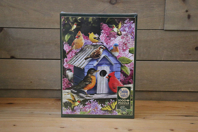 Puzzle - Spring Birdhouse - 1000 pieces