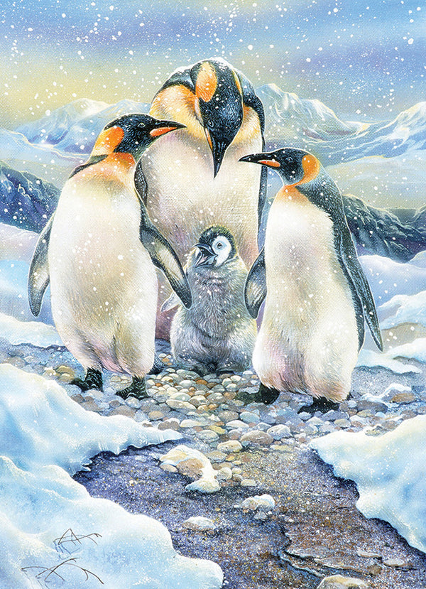 Family Puzzle - Penguin Family - 350 pieces